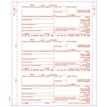 TOPS® 1099S Tax Form, 4 Part Carbonless, White, 9 x 3 2/3, 102 Forms/Pack