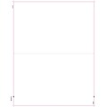 TOPS® W-2 Blank Front and Back Tax Form, 1 Part, White, 8 1/2 x 11, 2000 Sheets/Carton
