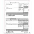 TOPS® W-2 Tax Form for American Virgin Islands, 1 Part, Copy B, White, 8 1/2 x 11, 50 Sheets/Pack