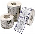 Zebra® Z-Select® 83258 4000T Paper Thermal Transfer Label for Barcode Printers, 1(H) x 1 1/2(W)