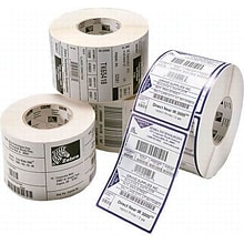 Zebra Z-Select 4000T Thermal Transfer Paper Labels, 4 x 1, White, 2,260 Labels/Roll, 4 Rolls/Pack