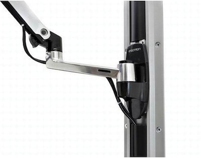 Ergotron® 45246026 LX Wall Mount Arm, Up To 5 lbs.