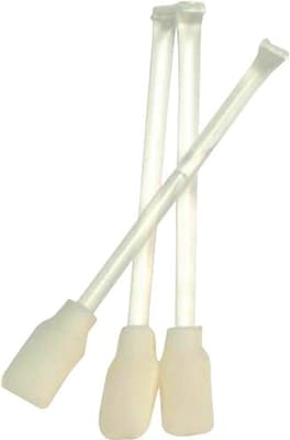 Zebra® 105909G-057 Cleaning Swab Kit for ID Card Printers, 25 Swabs/Box