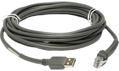 MOTOROLA CBA-U10-S15ZAR Straight USB Cable, 15(L)