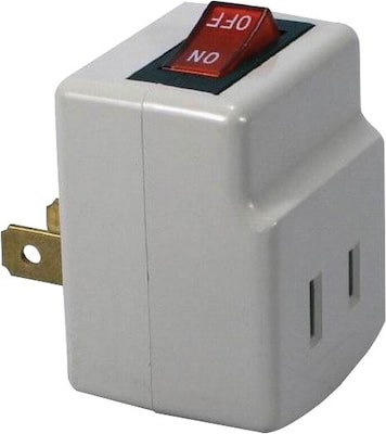 QVS® PA-1P Single Port Power Adapter, 2 Prong