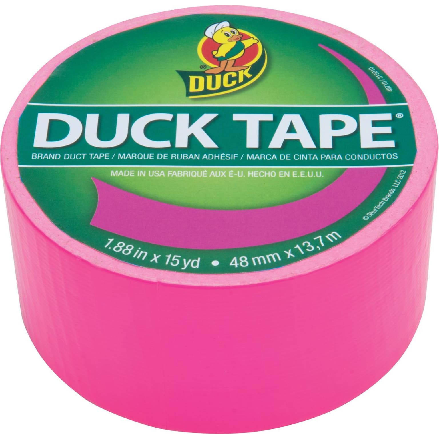 Duck Tape® Brand Duct Tape, Funky Flamingo X-Factor™, 1.88 x 15 Yards