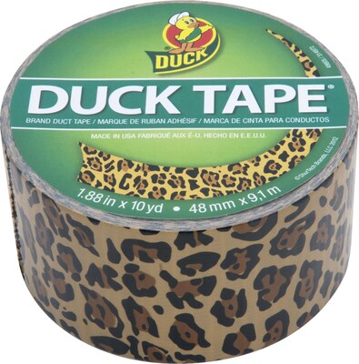 Duck Tape® Brand Colored Duct Tape, Leopard Print