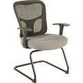 Tempur-Pedic TP8100 Metal Guest Chair, Gray (TP8100-GREY)