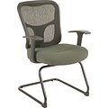 Tempur-Pedic TP8100 Metal Guest Chair, Olive (TP8100-OLIVE)