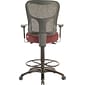 Tempur-Pedic® TP8200 Ergonomic Fabric Mid-Back Drafting Stool, Burgundy