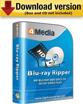 4Media Blu Ray Ripper for Windows (1-User) [Download]