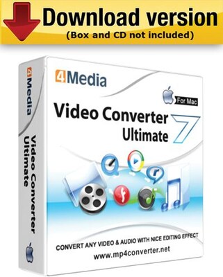 4Media Video Converter Ultimate for Mac (1-User) [Download]