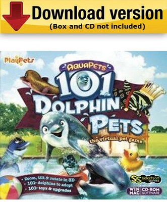 AquaPets 101 Dolphin Pets for Windows (1 - User) [Download]
