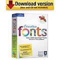 Creative Fonts for Windows (1 - User) [Download]