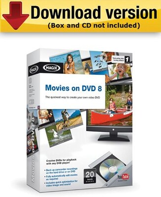 MAGIX Movies on DVD 8 (Download Version)