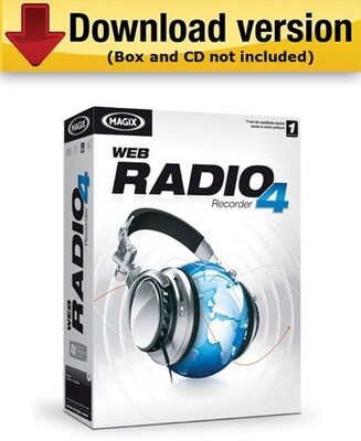 MAGIX Webradio Recorder 4 (Download Version)