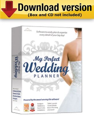 My Perfect Wedding Planner for Windows (1 - User) [Download]
