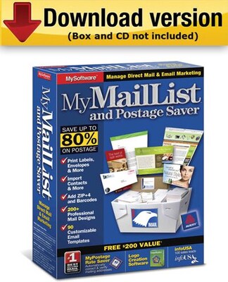 Avanquest MyMailList & Postage Saver (Download Version)