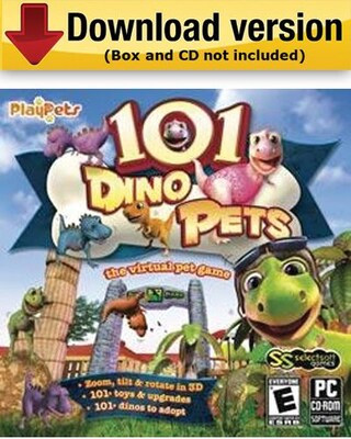 PlayPets 101 Dino Pets for Windows (1 - User) [Download]
