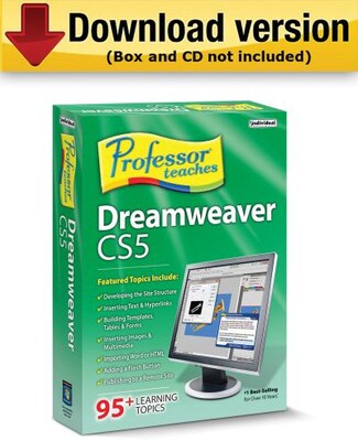 Individual Software Professor Teaches DreamWeaver CS5 (Download Version)