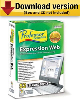 Individual Software Professor Teaches Expression Web (Download Version)