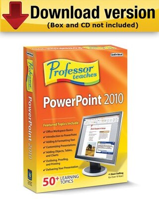 Professor Teaches PowerPoint 2010 for Windows (1-User) [Download]