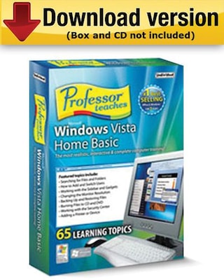Individual Software Professor Teaches Windows Vista Home Basic (Download Version)