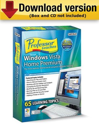 Professor Teaches Windows Vista Home Premium for Windows (1-User) [Download]