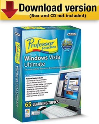Individual Software Professor Teaches Windows Vista Ultimate (Download Version)