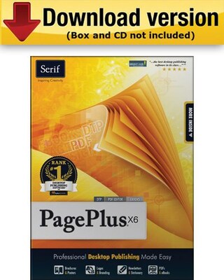 Serif PagePlus X6 for Windows (1-User) [Download]