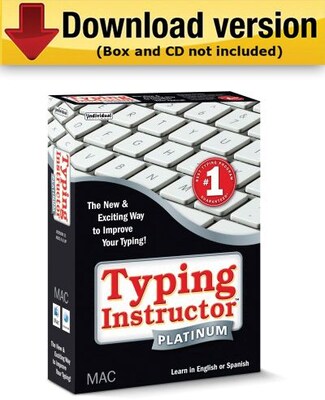 Individual Software Typing Instructor Platinum for Mac (Download Version)