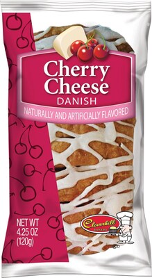Cloverhill® Cherry Cheese Danish, 4.25 oz., 12/Pack