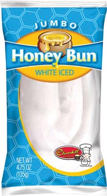 Cloverhill Jumbo Iced Honey Buns, 4.75 oz., 12/Pack