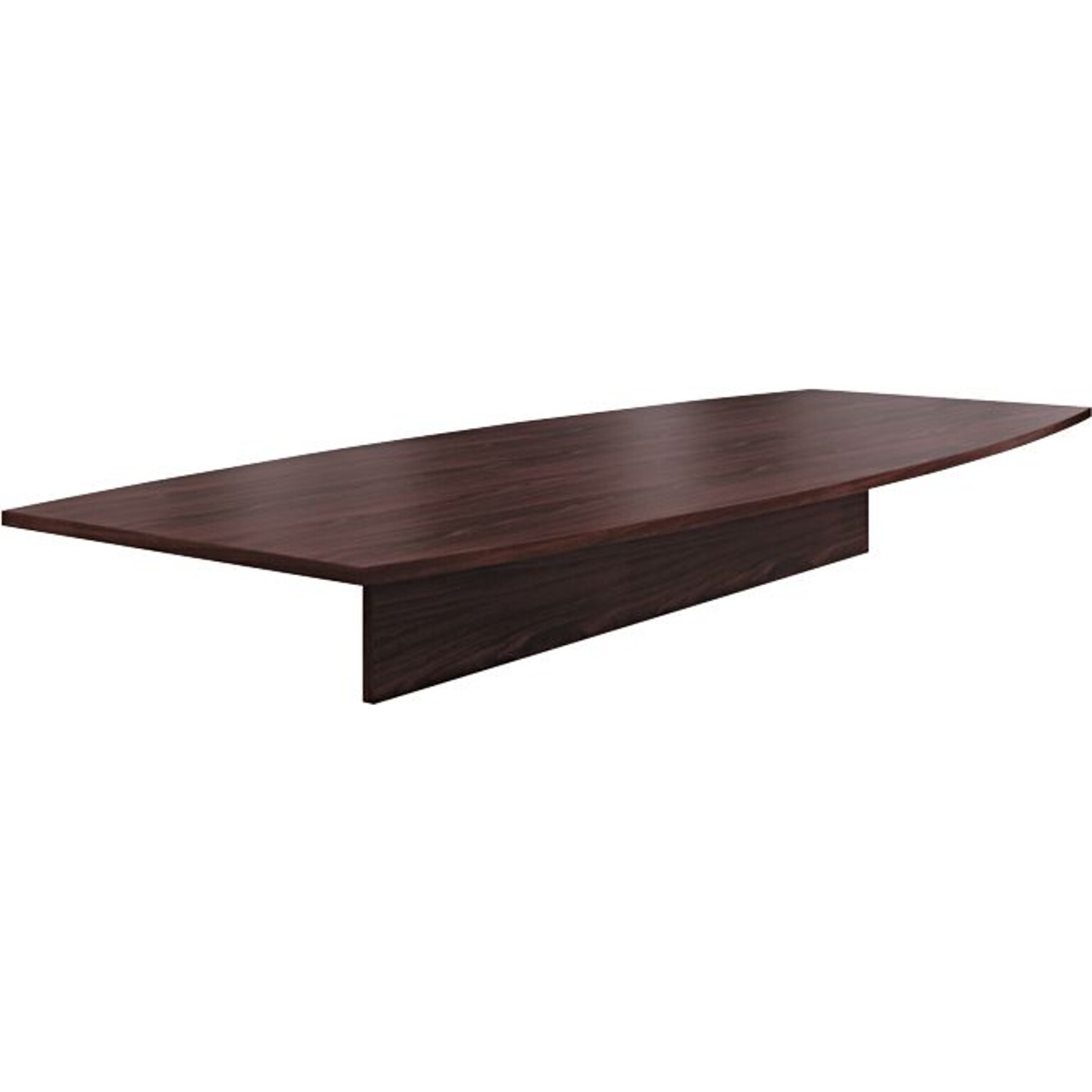 HON Preside Boat-Shaped Conference Table Top, 120 W x 48 D, Mahogany (HONT12048PNN)