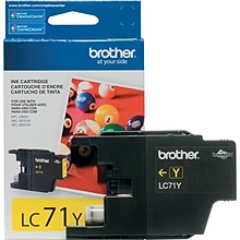 Brother LC71YS Yellow Standard Yield Ink Cartridge
