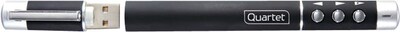 Wireless Remote and Laser Pointer, Projects 655 Feet, Black