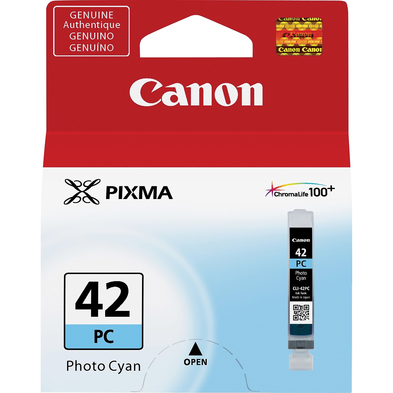 Canon 42 Photo Cyan Standard Yield Ink Cartridge (6388B002)
