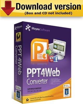 Moyea PPT4Web Converter for Windows (1-User) [Download]