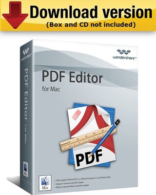 Wondershare PDF Editor for Mac (1-User) [Download]