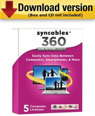 Syncables 360 Home Network Version 7 for Windows (1 - 5 User) [Download]