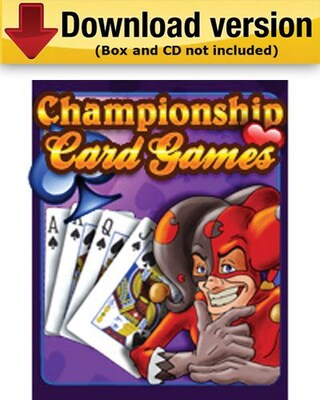 Championship Card Games for Windows (1 - User) [Download]