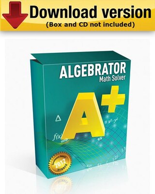 Algebrator for Windows (1 - User) [Download]