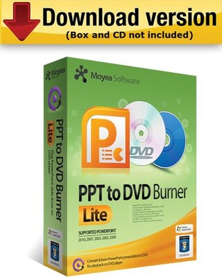 Moyea PPT to DVD Burner Lite for Windows (1-User) [Download]