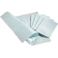 Medline 2-Ply Tissue / Poly Professional Towels; White, 13"L x 18"W, 500/CS