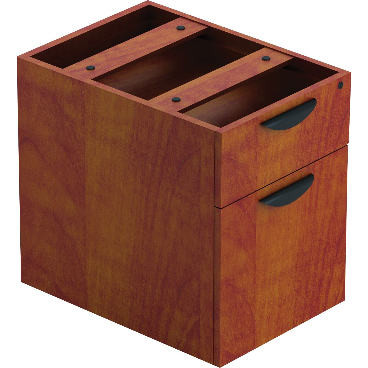 Offices To Go Furniture Collection in American Cherry, Hanging Box/File Pedestal