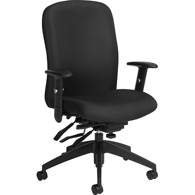 Black 3 Pack Stacking Chairs 24/7 Seating Heavy Duty Fabric Stackable Reception Office Chairs