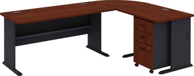 UPC 042976000110 product image for Bush Business Furniture Smartset Bundle Admin Advantage, Hansen Cherry (BDL001HC | upcitemdb.com