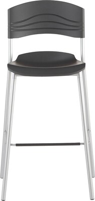 Iceberg® CafeWorks Bistro Stool, Graphite