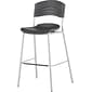 Iceberg® CafeWorks Bistro Stool, Graphite