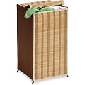 Honey Can Do Tall Bamboo Laundry Hamper with Lid (HMP-01619)